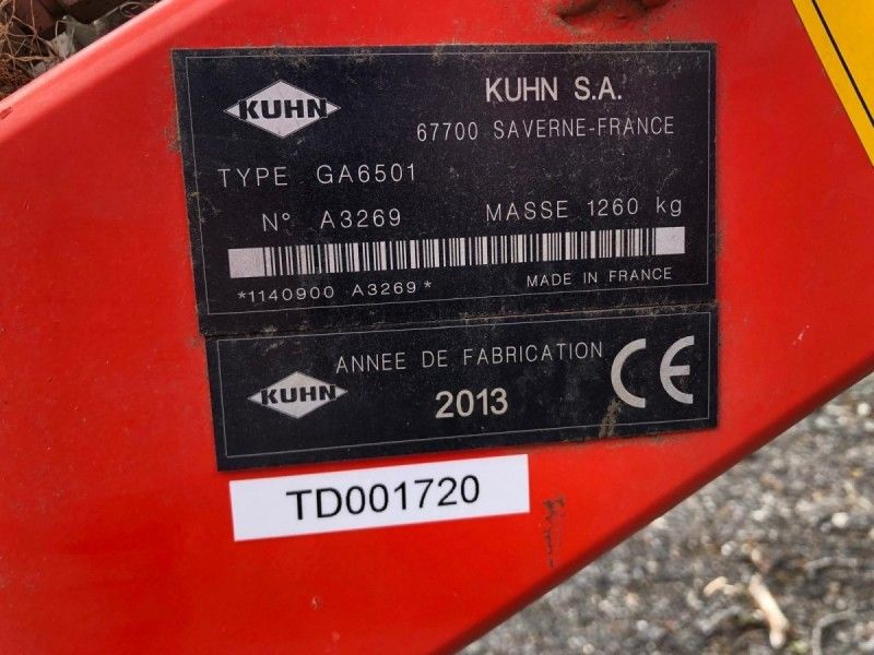 KUHN - GA6501 RAKE - Image 4