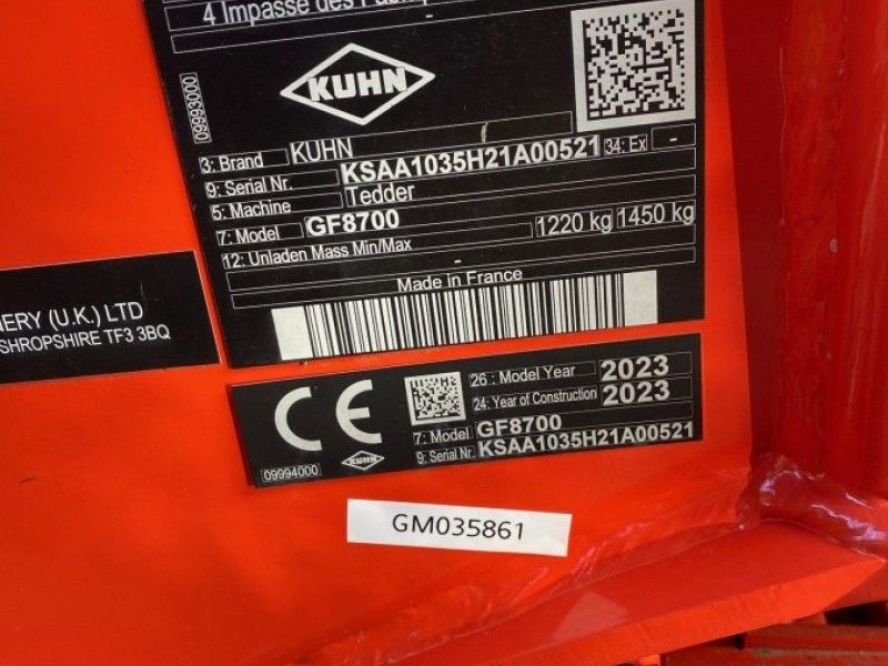 Kuhn - GF8700 TEDDER - Image 3