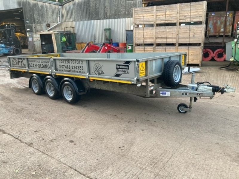 IFOR WILLIAMS - LM166 TRI FLATBED TRAILER - Image 1