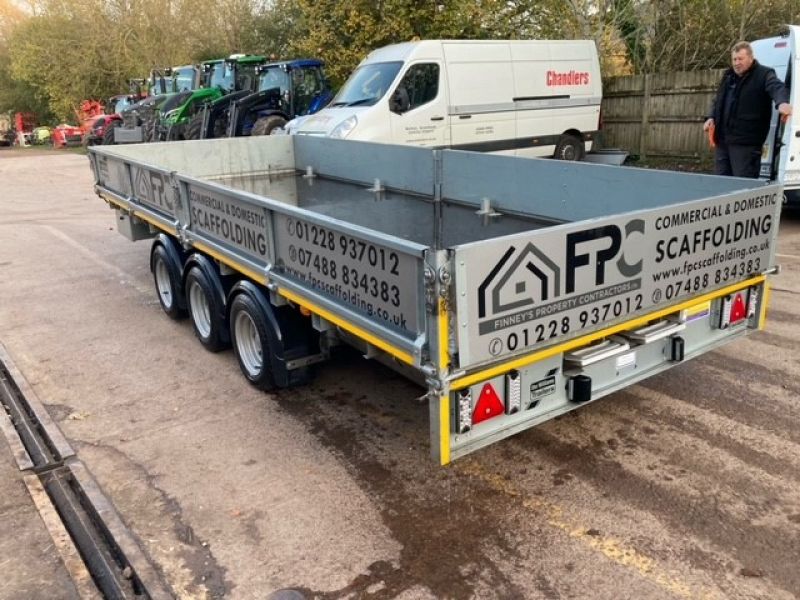 IFOR WILLIAMS - LM166 TRI FLATBED TRAILER - Image 4