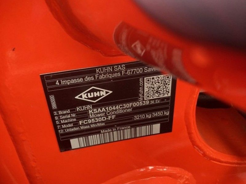 Kuhn - FC9530DFF MOWER - Image 3