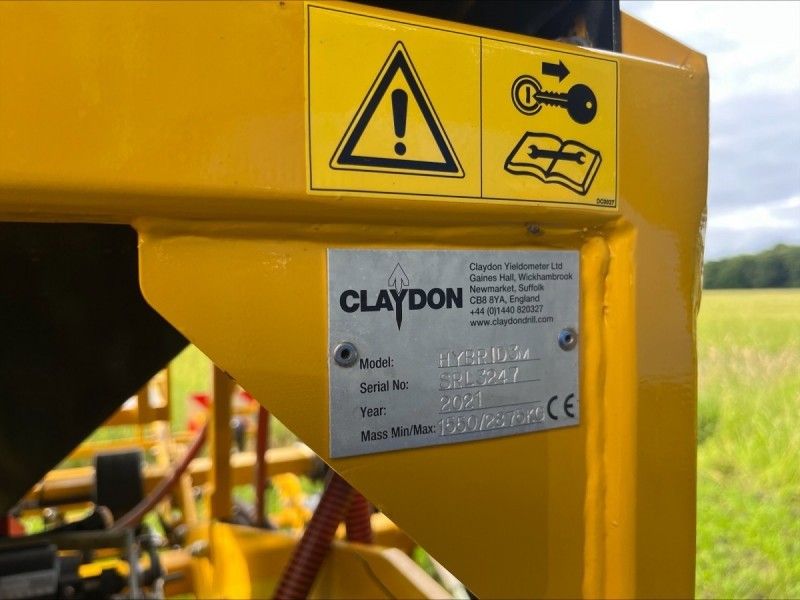 CLAYDON - 3M GRAIN DRILL - Image 4